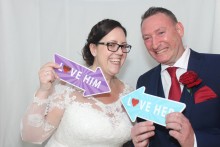 Wedding photo booth