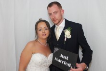 Wedding photo booth