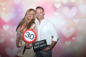 Party photo booth