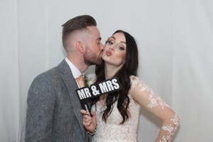 Wedding photo booth